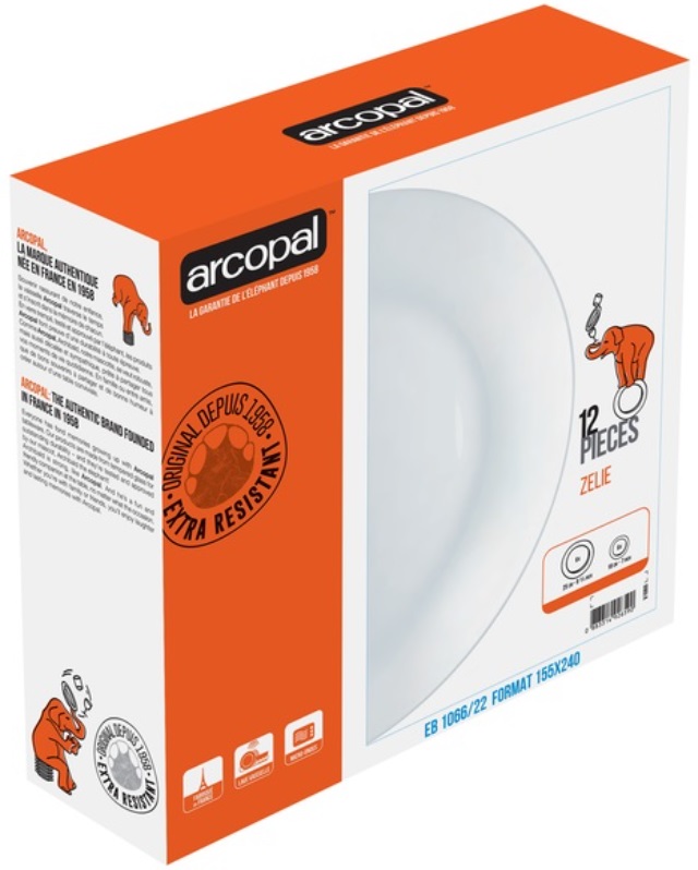 Сервіз ARCOPAL Zelie 12 пр (V1060) в Києві