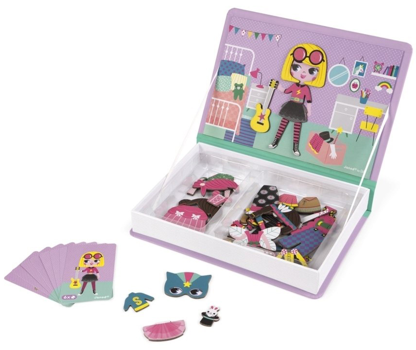Магнитная книга JANOD Наряды для девочки (J02718) в Киеве