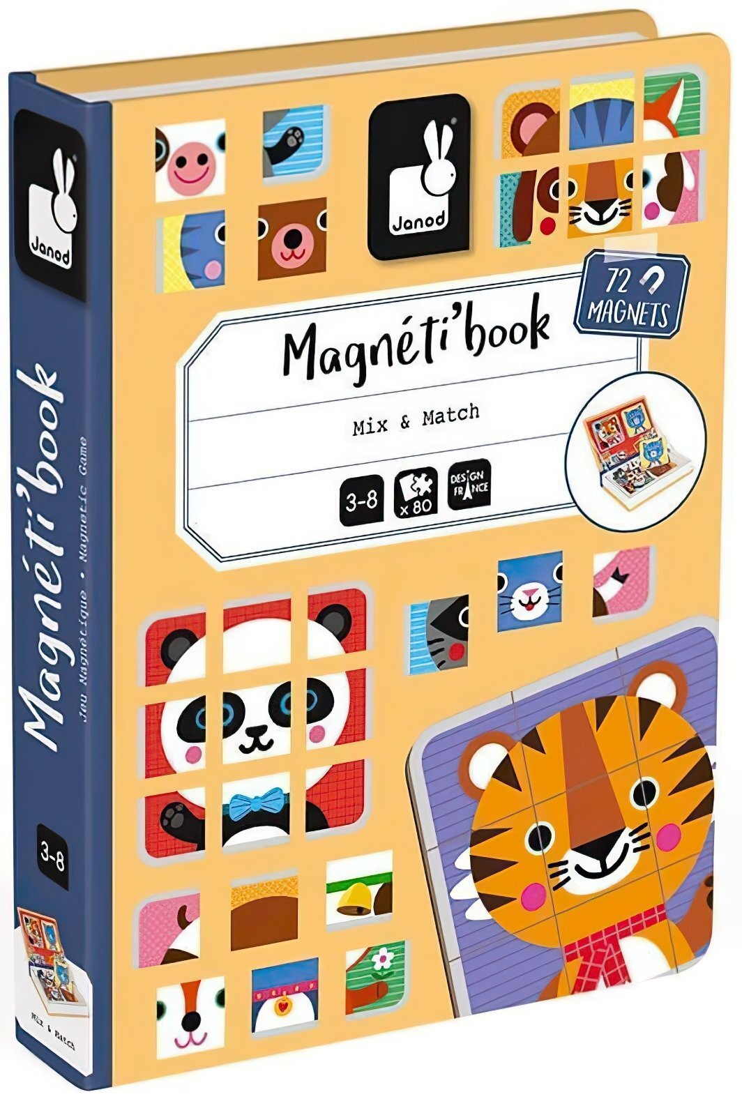 Магнітна книга JANOD Мікс тварин (J02587) в Києві