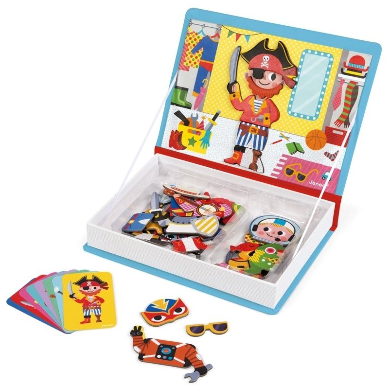 Магнитная книга JANOD Наряды для мальчика (J02719) в Киеве