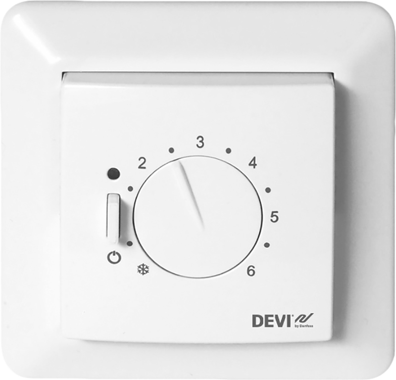 Терморегулятор DEVI Devireg 530 White (140F1030) в Киеве