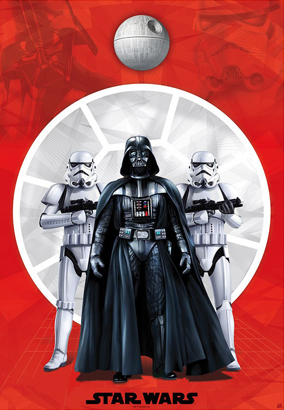 Постер ABYSTYLE Syar Wars Darth Vader & 2 Troopers 98 x 68 см (ABYDCO318) в Києві