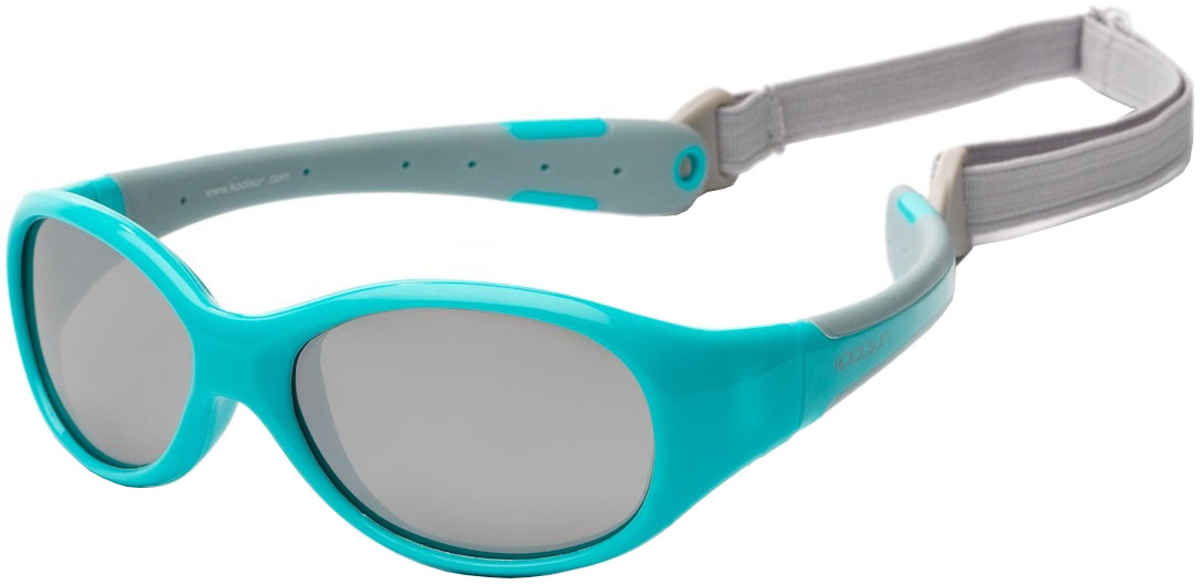 Сонцезахисні окуляри дитячі KOOLSUN Flex (KS-FLAG000) Turquoise-Gray в Києві