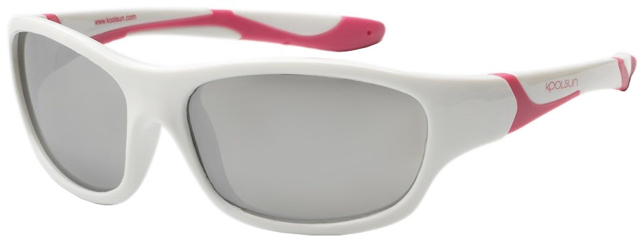 Сонцезахисні окуляри дитячі KOOLSUN Sport 3+ (KS-SPWHCA003) White-Pink в Києві