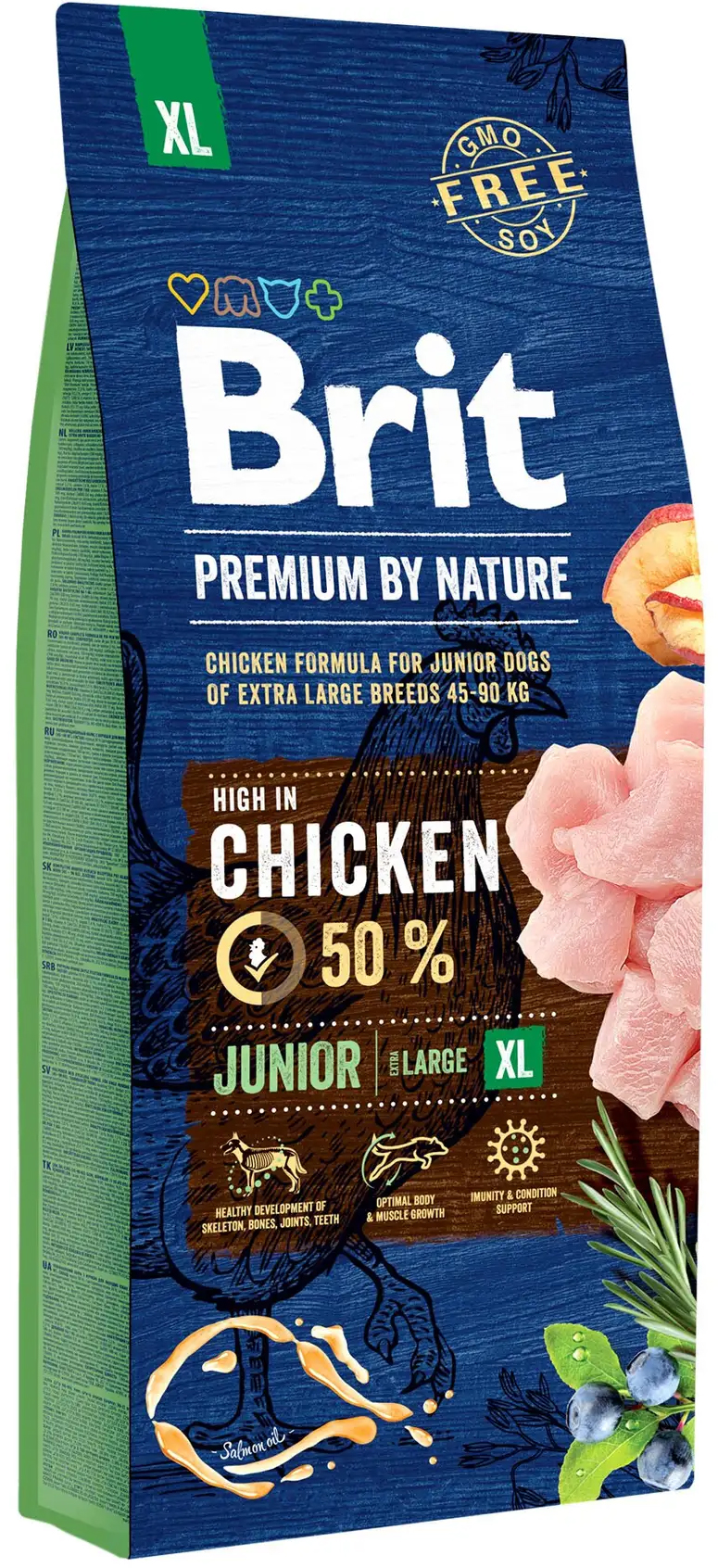 Сухий корм для собак BRIT Premium Dog Junior XL 15 кг (170831/6505) в Києві