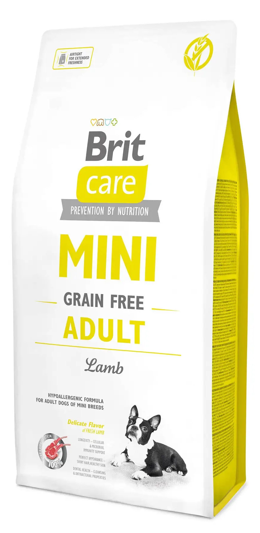 Сухий корм для собак BRIT Care GF Mini Adult Lamb ягня 7 кг (170772/0121) в Києві