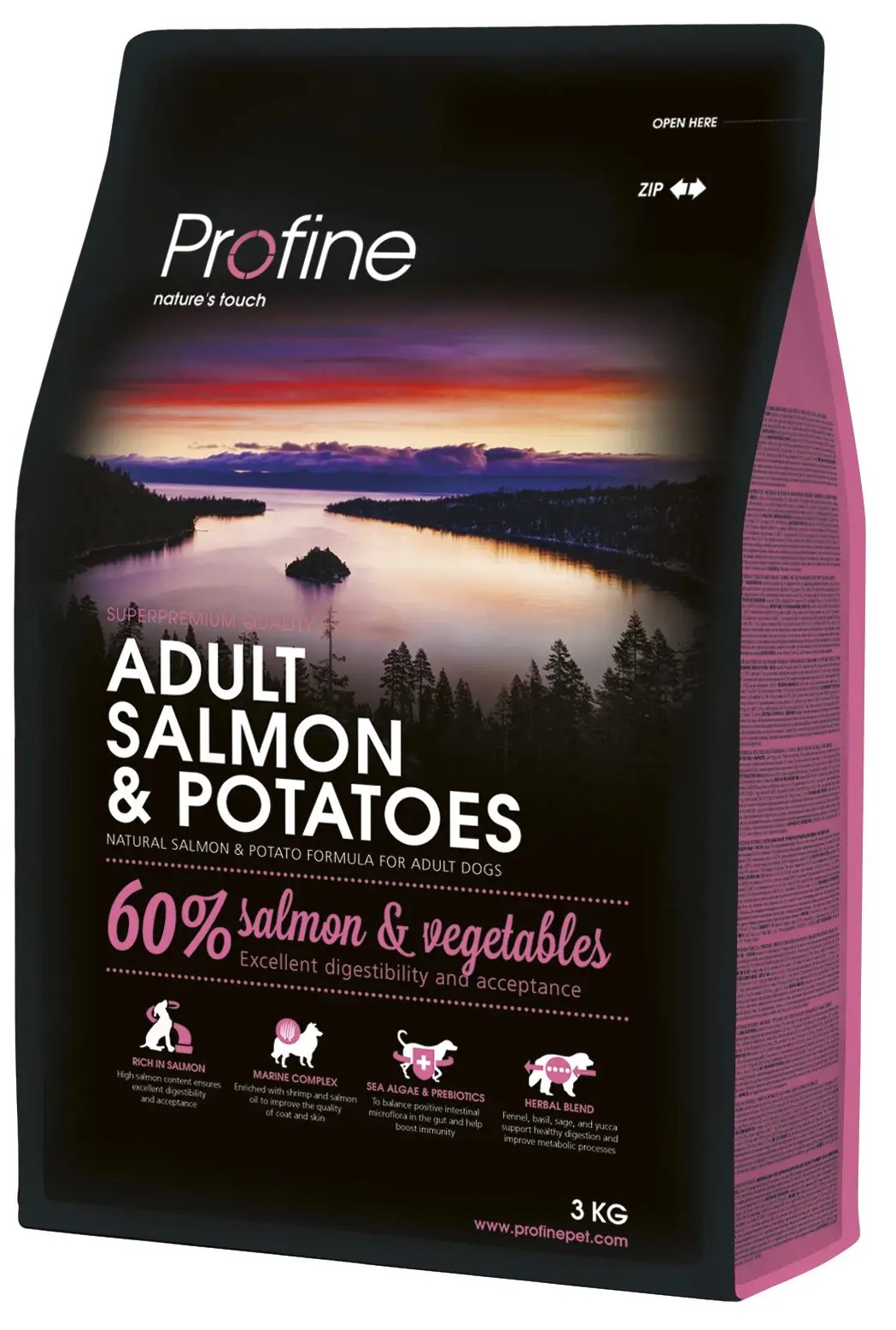 Сухий корм для собак PROFINE Adult Salmon з лососем 3 кг (170554/7589) в Києві