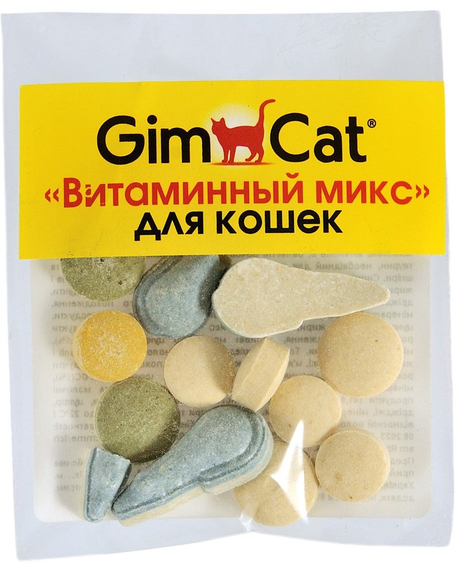 Ласощі для кішок GIMCAT Вітамінний мікс 12 г (Gimborn) в Києві