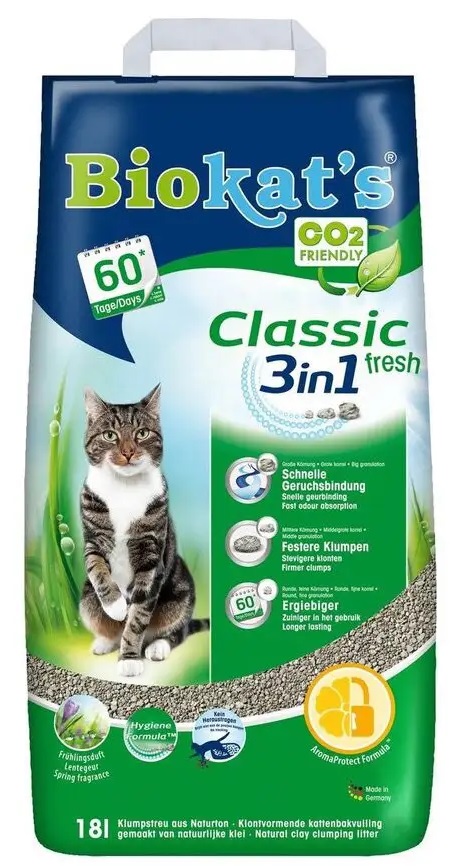 Наполнитель для кошачьего туалета BIOKAT'S Fresh 3in1 бентонитовый 18 л (G-613796) в Киеве