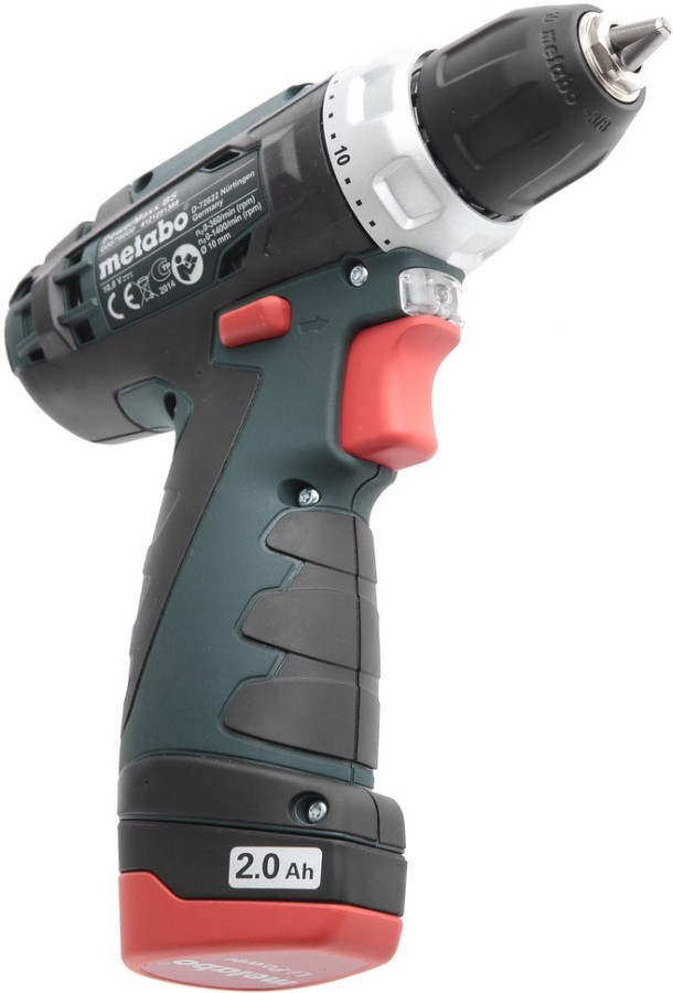 Шуруповерт акумуляторний Metabo PowerMaxx BS (600080500) · 4