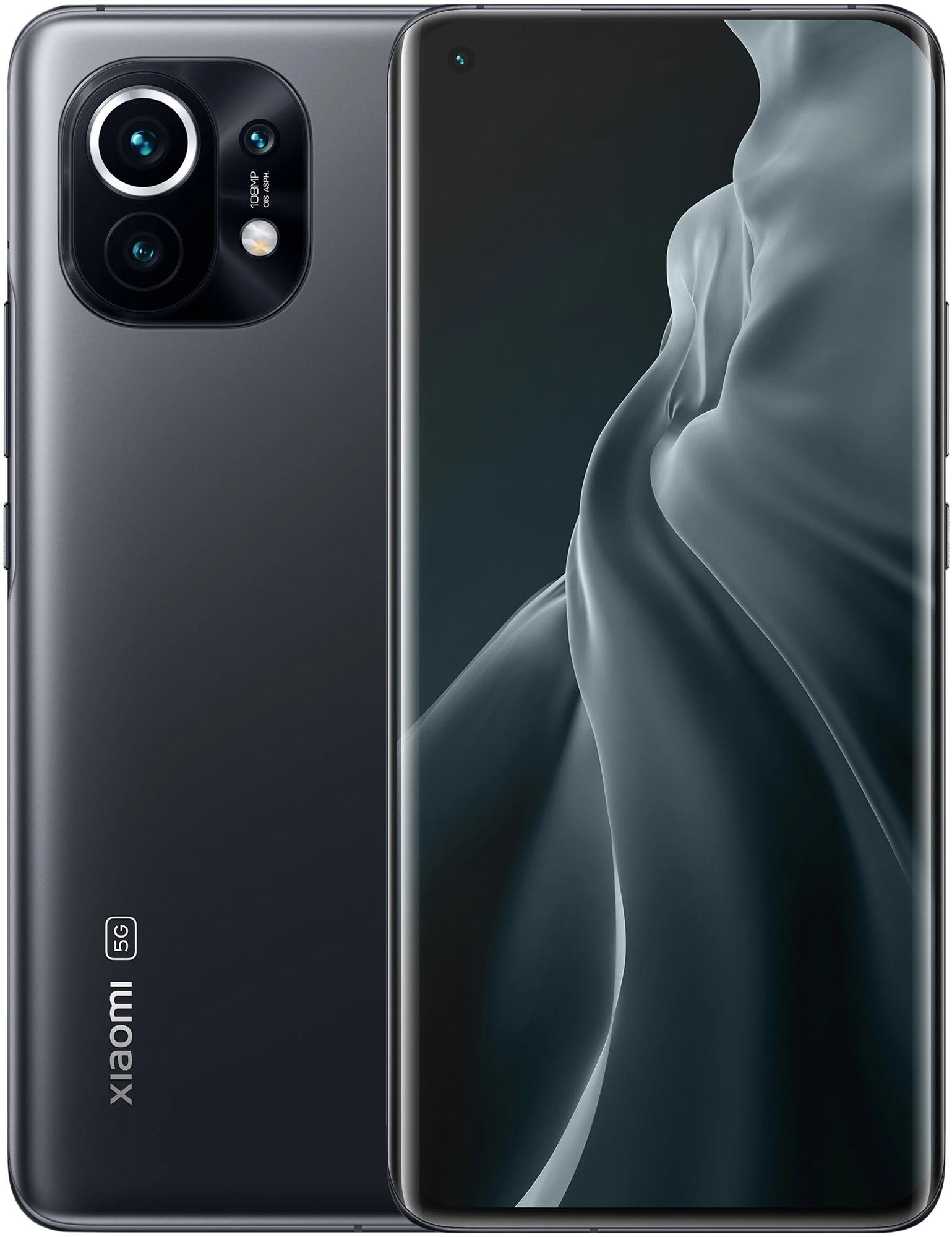 ᐉ Смартфон XIAOMI Mi 11 8/256GB Midnight Gray (M2011K2G) — купити в ...