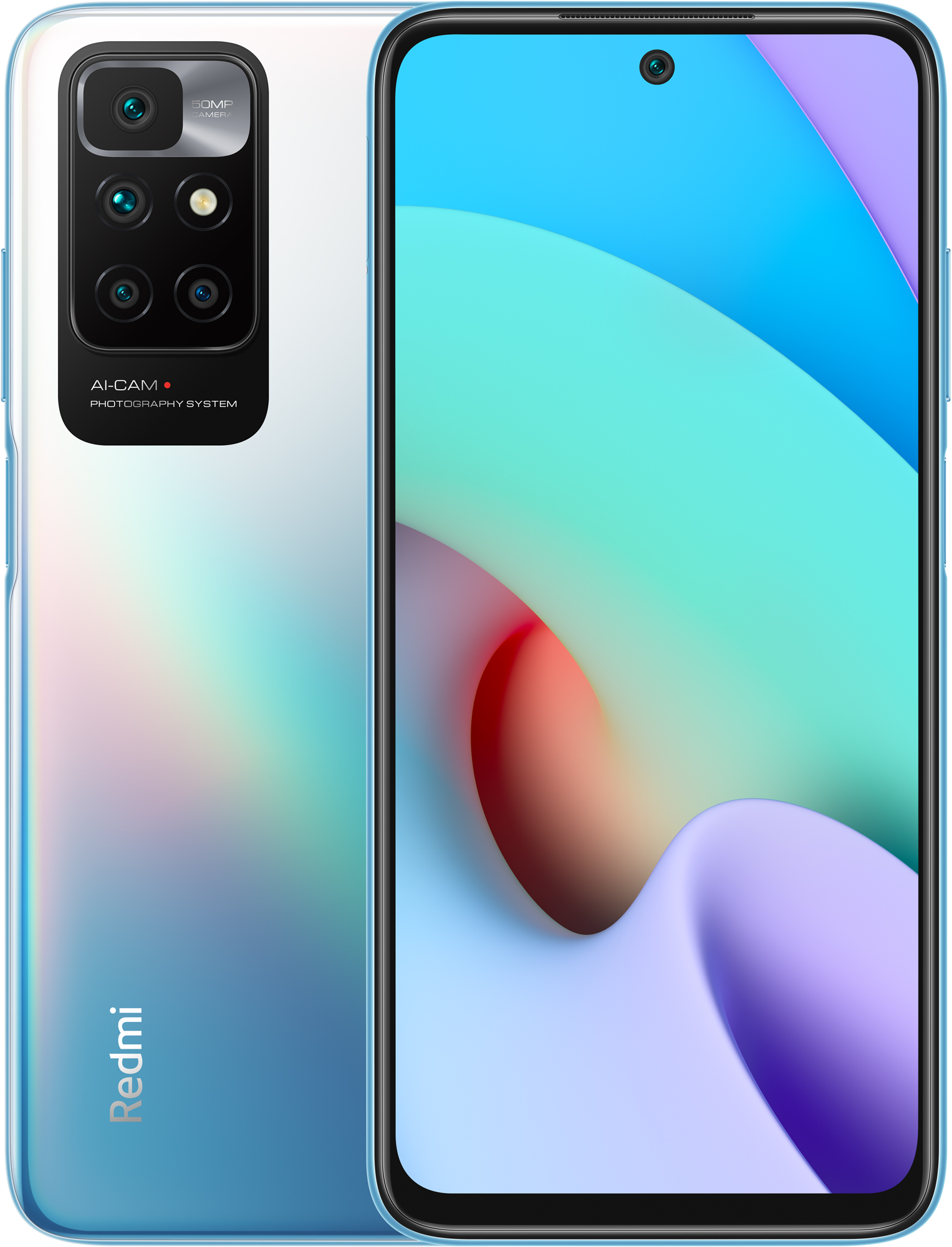 ᐉ Смартфон XIAOMI Redmi 10 4/128GB Sea Blue — купити в Києві і Україні ...