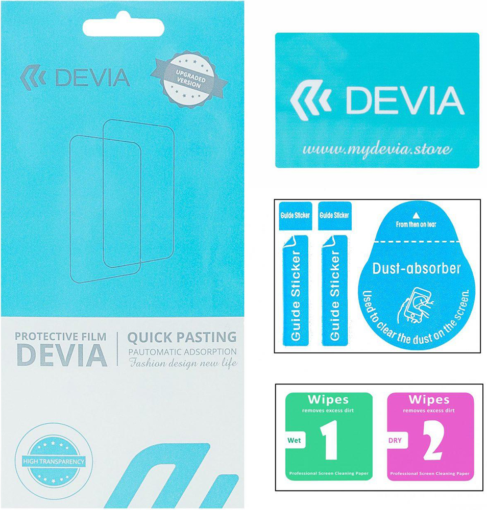 Захисна плівка під чохол DEVIA для ZTE Blade A51 (DV-ZTE-A51W) · 3
