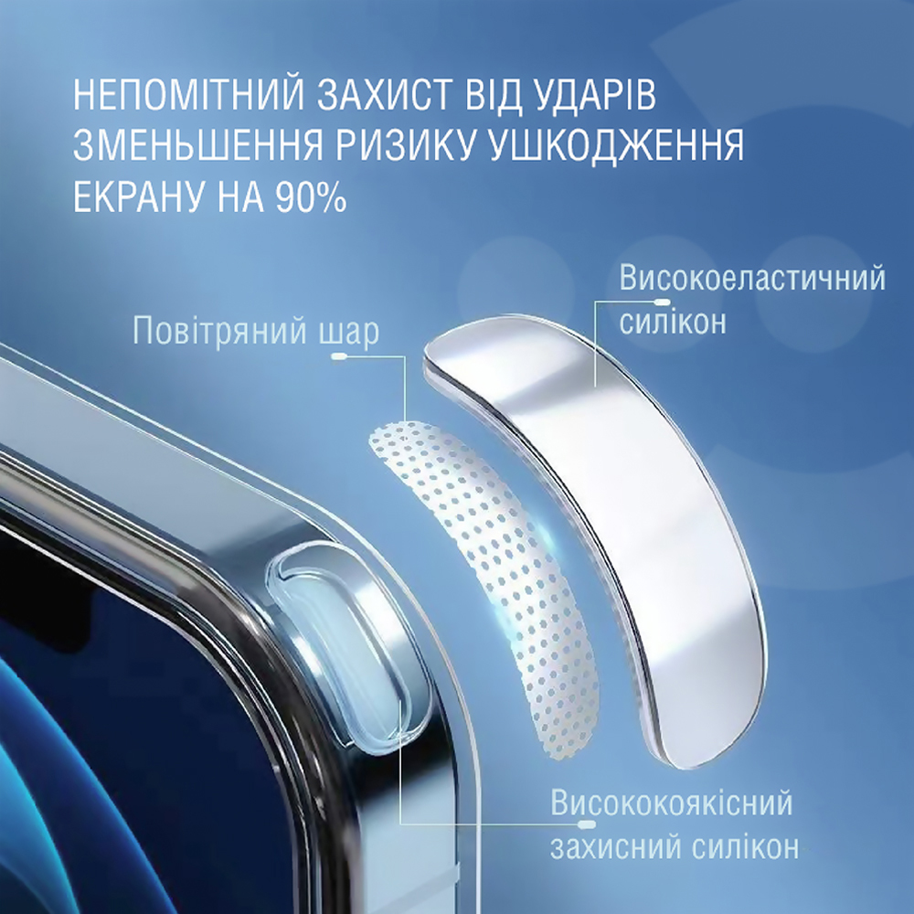 Накладка INTALEO Clear с MagSafe для Apple iPhone 13 Pro (1283126519826) · 6