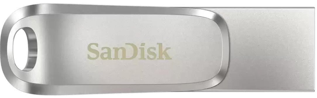 USB-накопичувач 128GB SANDISK Ultra Dual Drive Luxe Type-C Silver (SDDDC4-128G-G46) · 6