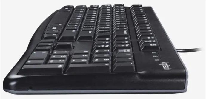 Клавіатура LOGITECH K120 UKR OEM USB Black (920-002643) · 4