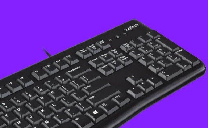 Клавіатура LOGITECH K120 UKR OEM USB Black (920-002643) · 6