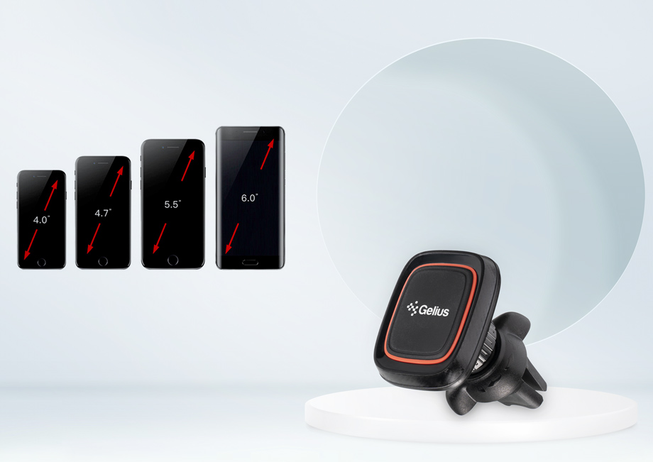 Автотримач GELIUS Pro GP-CH010 Black · 6