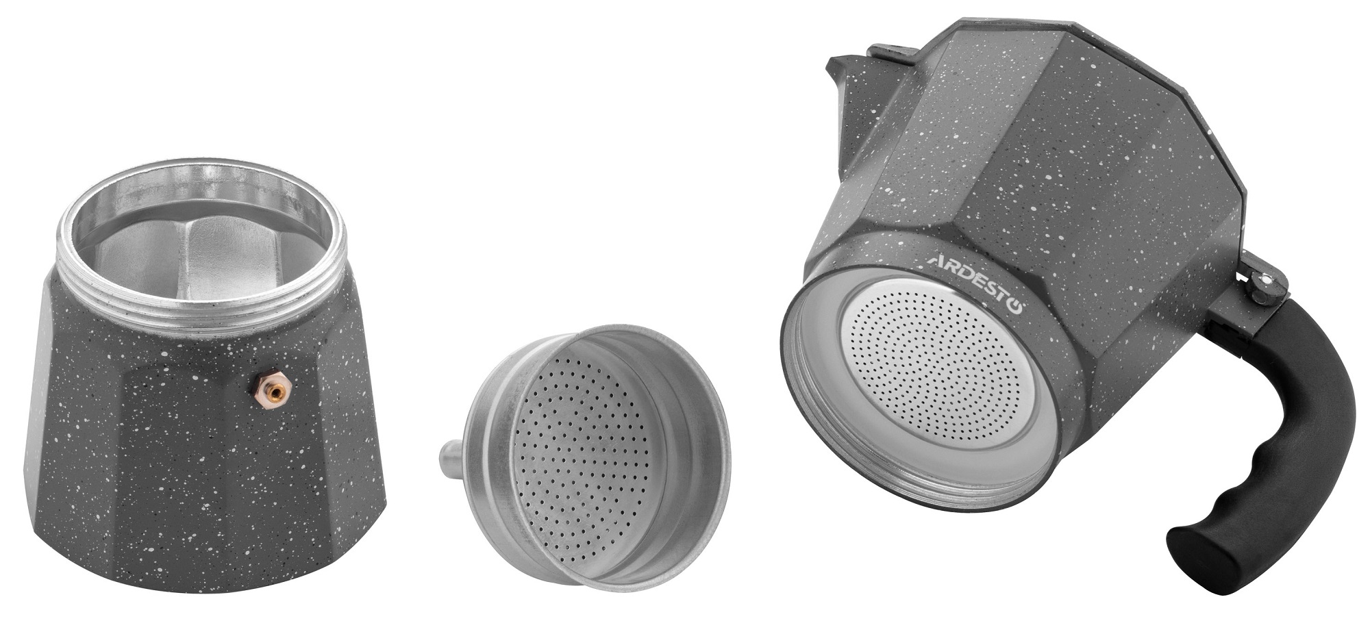 Гейзерна кавоварка ARDESTO Gemini Molise 240 мл (AR0806AGS) · 5