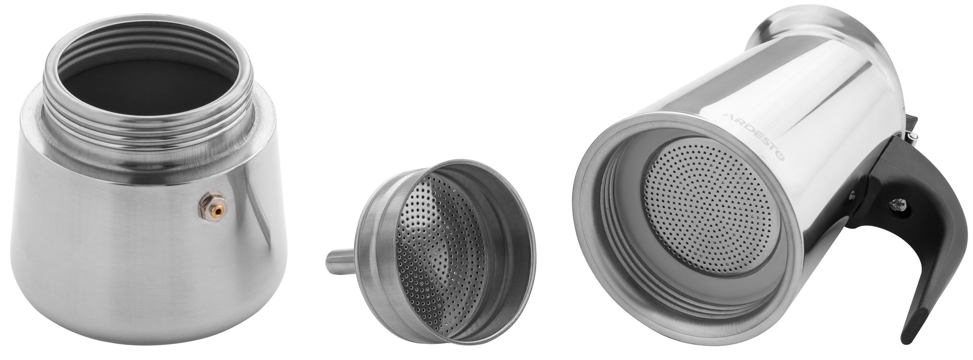 Гейзерна кавоварка ARDESTO Gemini Apulia 300 мл (AR0806SS) · 5