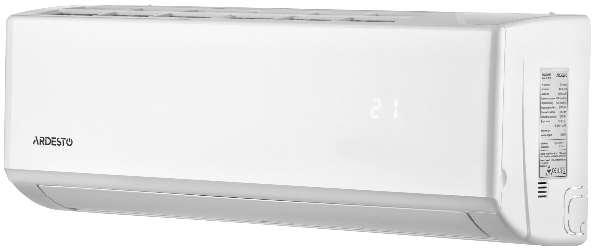 Кондиціонер ARDESTO ARD-ACS09-IP · 6