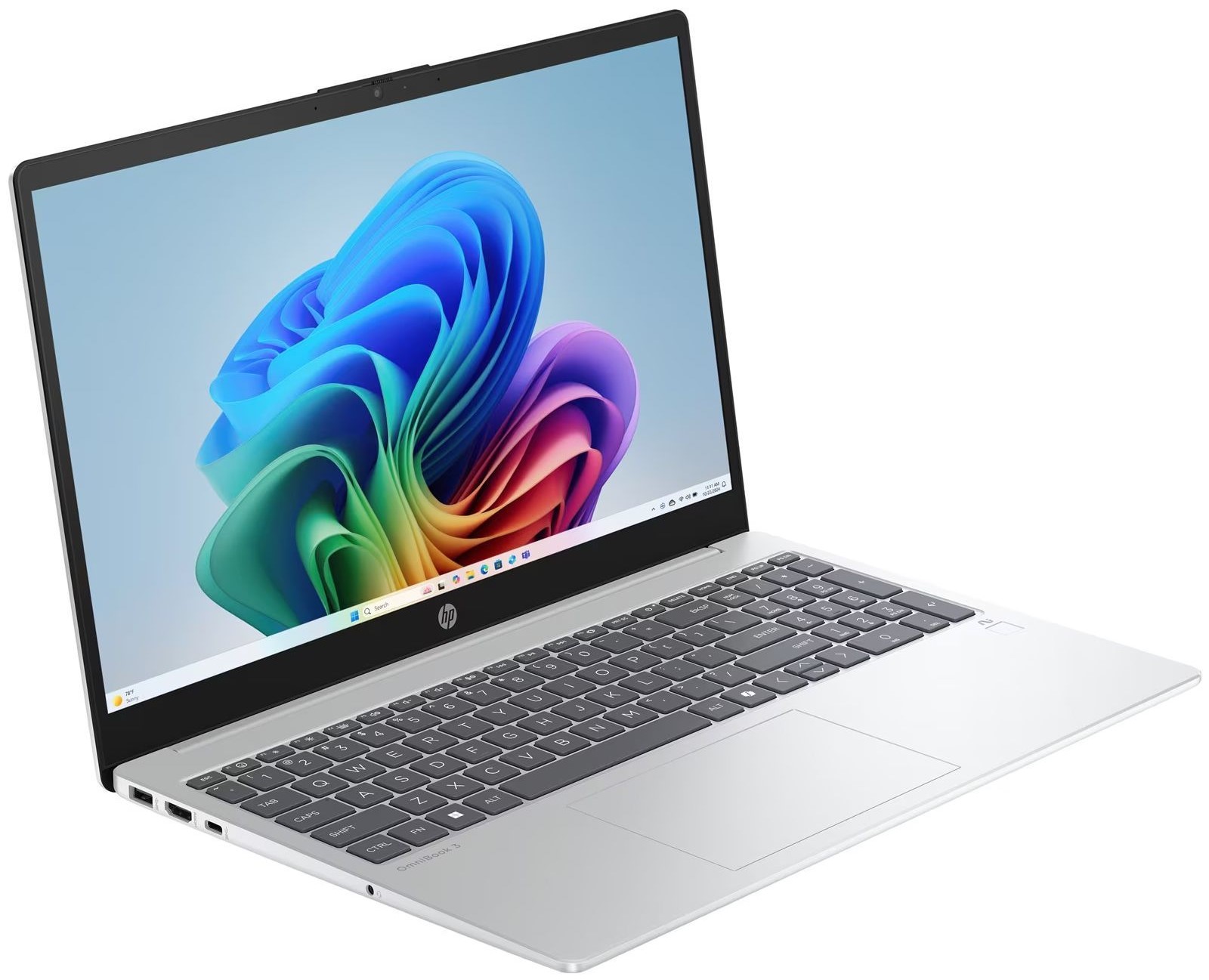 Ноутбук HP OmniBook 3 15-fn0004ua сріблястий (BV5V3EA) · 2