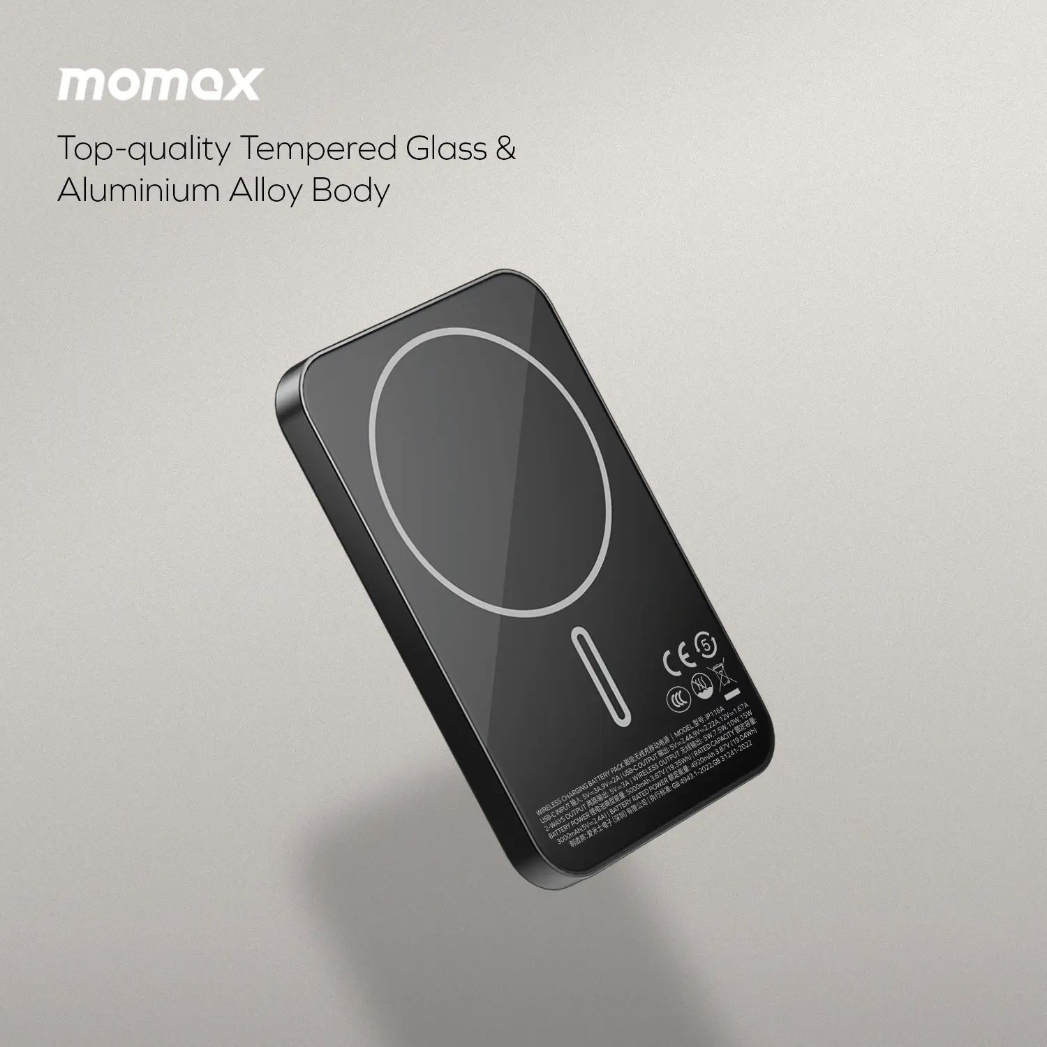 Батарея мобільна MOMAX Q.Mag X 5000mAh 20W Pink (IP116AP) · 6