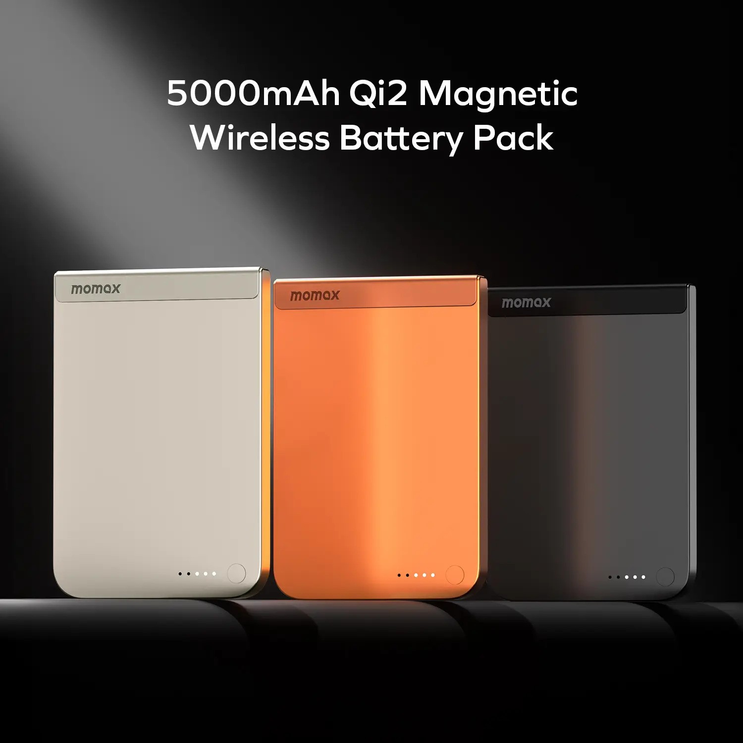 Батарея мобільна MOMAX 1-Power S.Pass 5000mAh 20W Solar Orange · 4