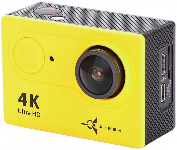 

Экшн-камера AIRON ProCam 4K Yellow