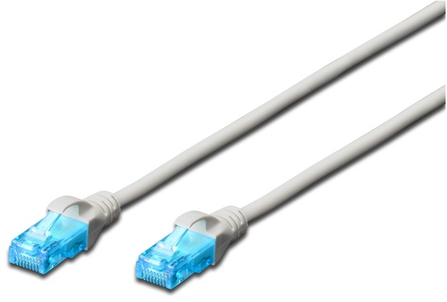 

Патч-корд DIGITUS Professional CAT 5e U/UTP (DK-1511-020) серый
