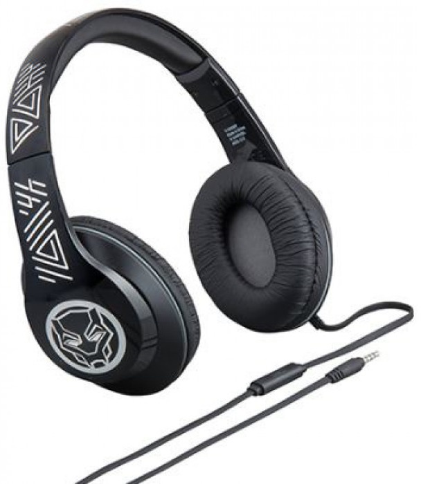 

Наушники EKIDS iHome MARVEL, Black Panther, Mic (VI-M40BP.FXV8M)