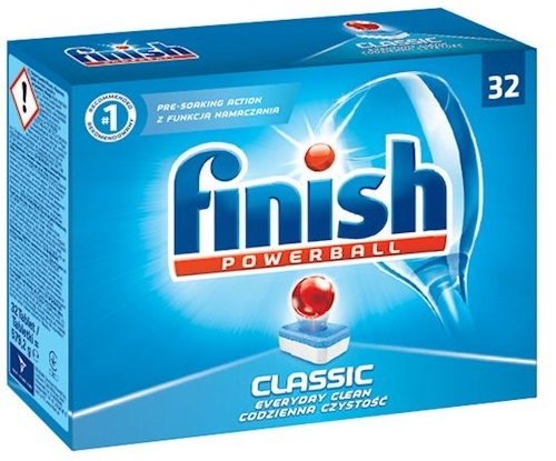 

Таблетки для посудомоечных машин FINISH Classic 32 шт