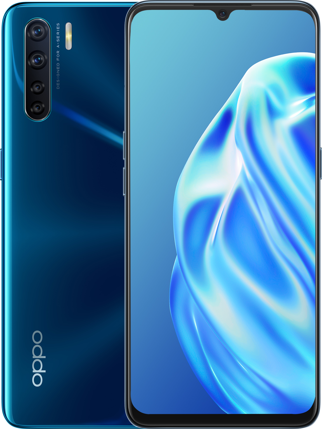 Смартфон OPPO A91 8/128GB Blazing Blue в Києві