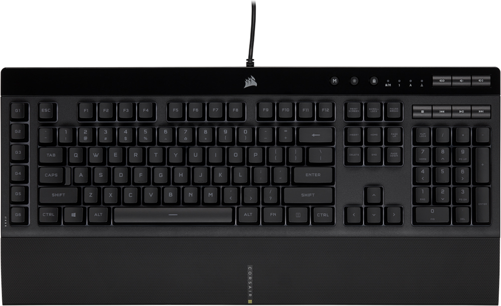 Ігрова клавіатура CORSAIR K55 Pro XT RGB USB Black (CH-9226715-RU) · 2